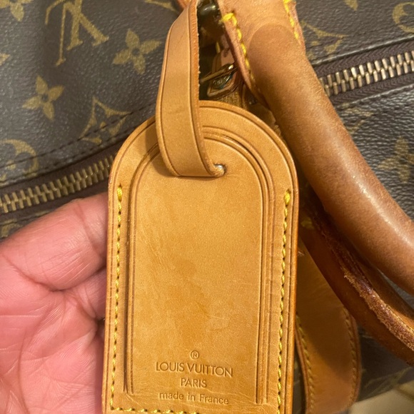 GUC Louis Vuitton Keepall 50 with Bag Tag, handle strap and Dust bag - Picture 9 of 15